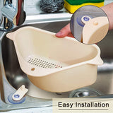 Triangular Sink Drain Shelf
