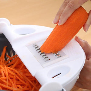 Multifunctional 9 in 1 Vegetable Cutter With Drain Basket