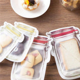 Reusable Mason Ziplock Jar Bags