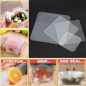 Reusable Silicone Lids (6 Pcs)