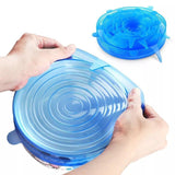 Reusable Silicone Lids (6 Pcs)